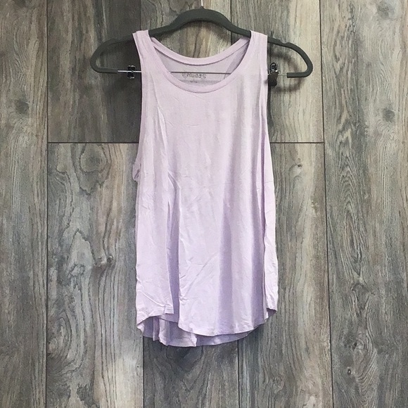 Mudd Tops - Mudd Solid Purple Raceback Tank